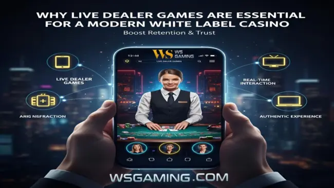 Live Dealer Games Essential for White Label Casino Success