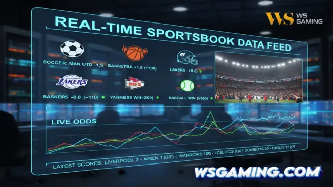 Real-Time Sportsbook Data Feed